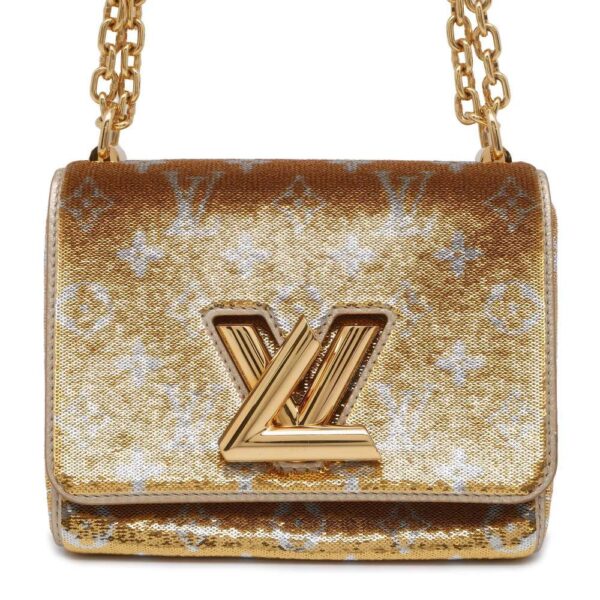 9745568 01 Louis Vuitton Sequin Twist PM Shoulder Bag