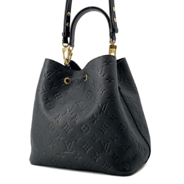 9746992 02 Louis Vuitton Neonoe Monogram Empreinte Handbag Black