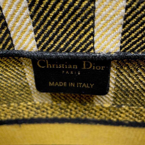 9747012 09 Christian Dior Book Tote Small Canvas Tote Bag Black