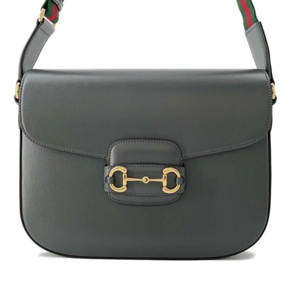 9749559 01 Gucci Horsebit 1955 Leather Shoulder Bag