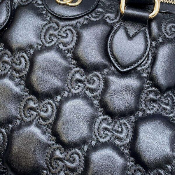 9749573 11 Gucci GG Matelassé Bag Black