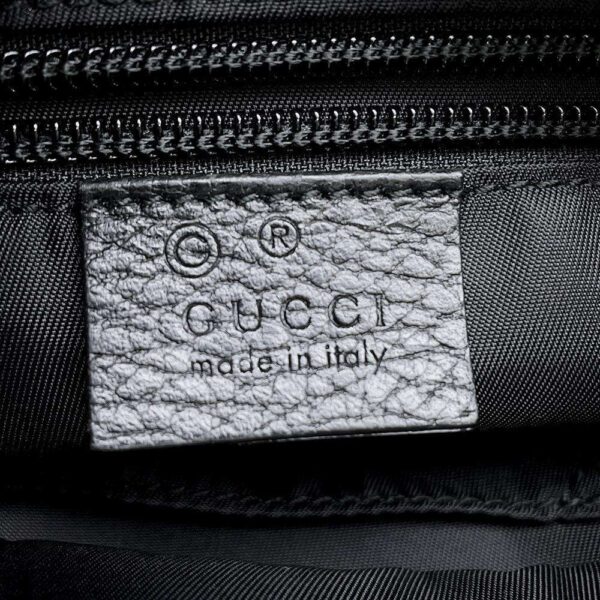 9749696 10 Gucci GG Nylon Shoulder Bag Black