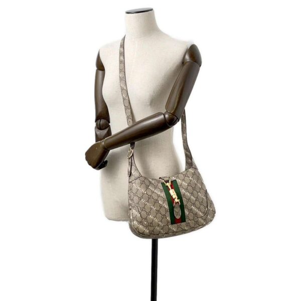 9749757 05 Gucci Hacker Project Jackie 1961 GG Supreme Shoulder Bag