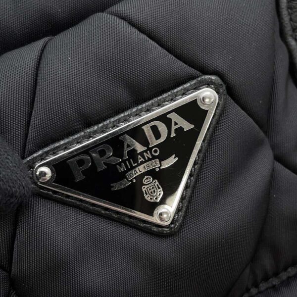 9749948 10 Prada Bomber Nylon Shoulder Bag 2way