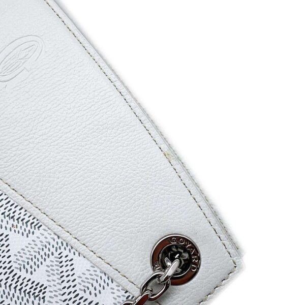 9749986 11 Goyard Shoulder Bag Rouet Structured Mini Leather White