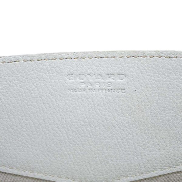 9749986 15 Goyard Shoulder Bag Rouet Structured Mini Leather White