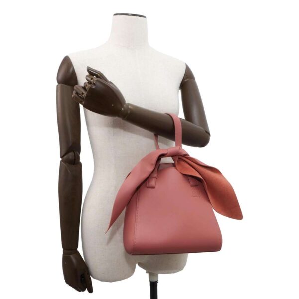 9749993 05 Loewe Hammock Nugget Bunny Leather 2way Shoulder Bag