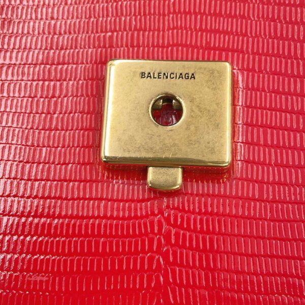 9750814 14 Balenciaga Sharp S Embossed Leather 2way Shoulder Bag