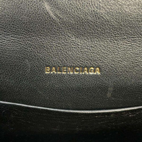 9750821 17 Balenciaga 2Way Sharp Handbag Maroon