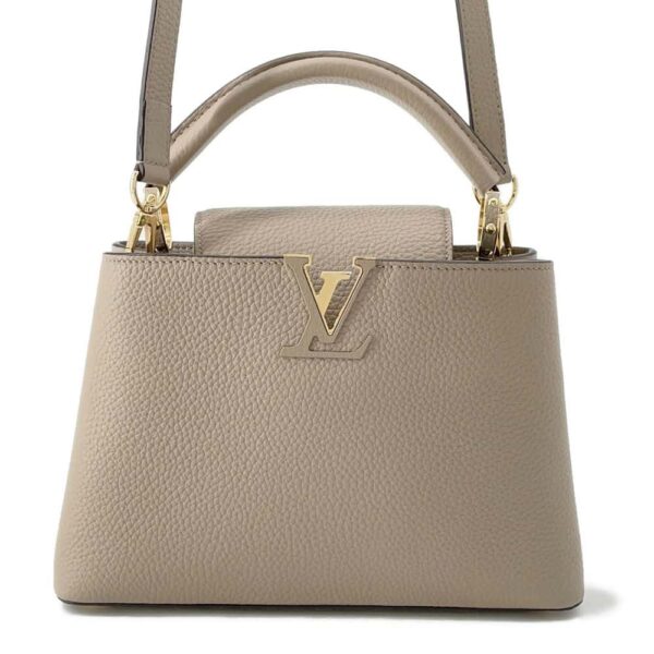 9750890 01 Louis Vuitton Capucines BB Taurillon Leather Handbag 2way