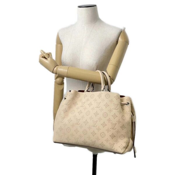 9750906 06 Louis Vuitton Bella Tote Monogram Mahina Handbag 3way