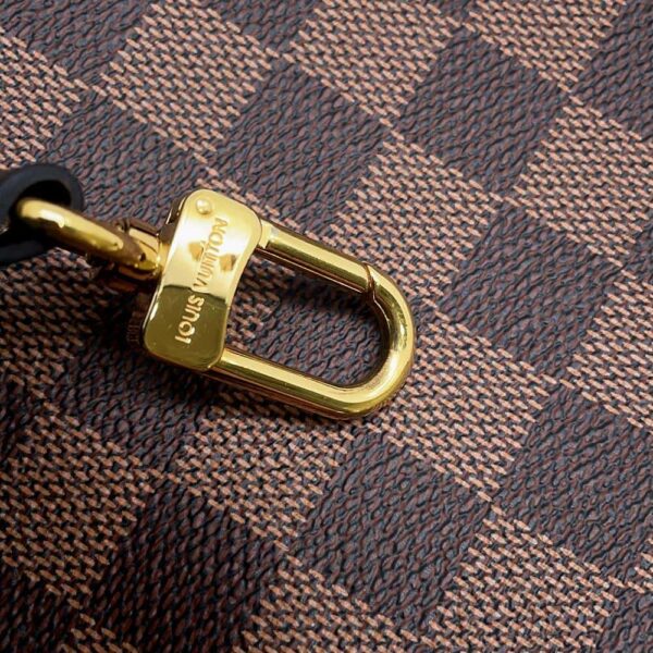 9750937 07 Louis Vuitton Odeon NM MM Damier Shoulder Bag Black