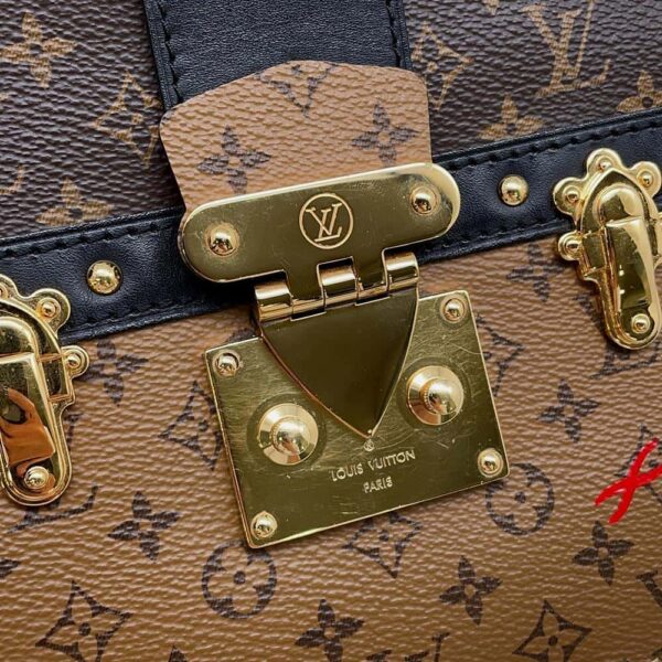 9750951 10 Louis Vuitton Trunk Clutch Monogram Reverse Shoulder Bag