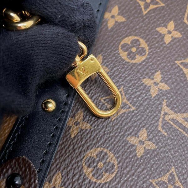 9750951 11 Louis Vuitton Trunk Clutch Monogram Reverse Shoulder Bag