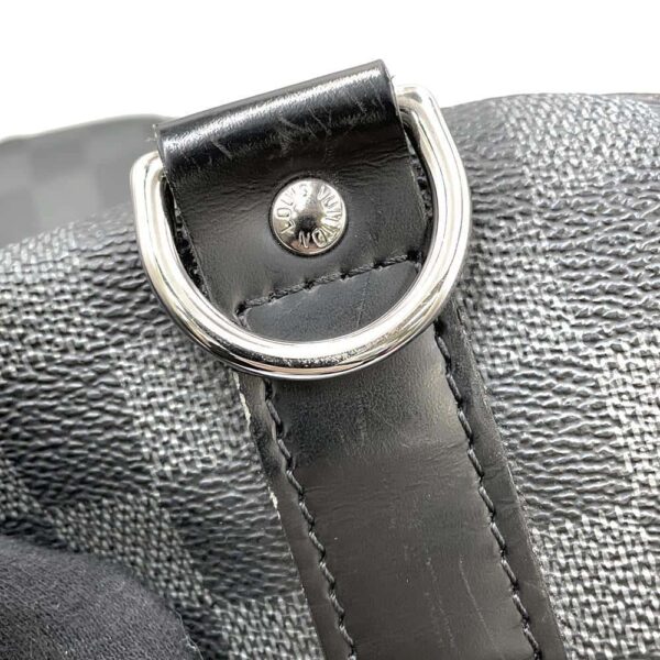 9750982 14 Louis Vuitton Keepall Bandouliere 45 Damier Graphite Bag