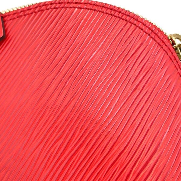 9751026 08 Louis Vuitton Alma MINI Chain Epi Shoulder Bag Red