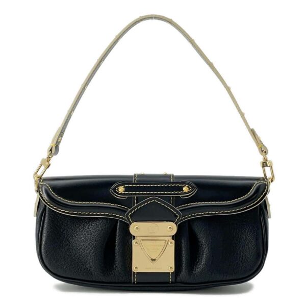 9751101 01 Louis Vuitton Precieux Suhali Handbag Black