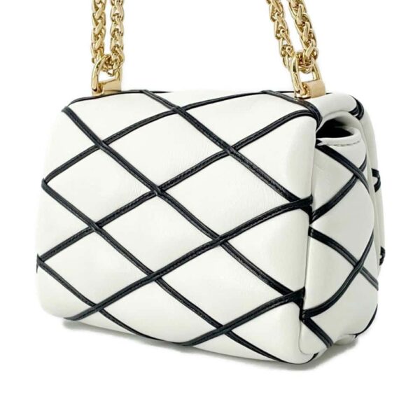 9751279 02 Louis Vuitton Maltage Lamb Leather Pico GO 14 Chain Bag White