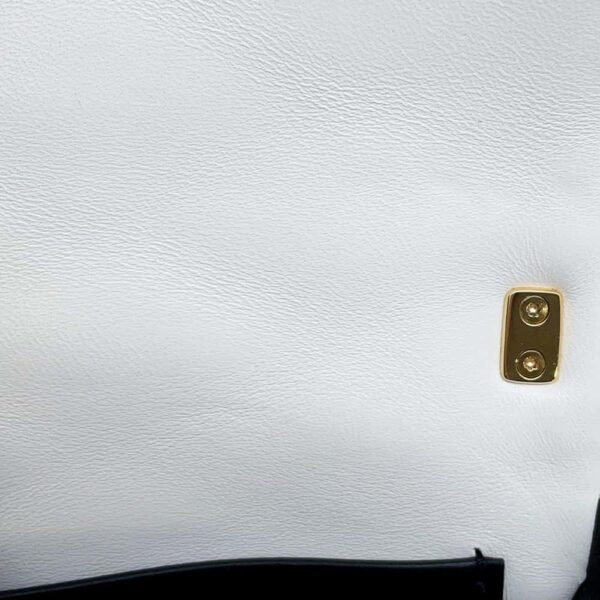 9751279 08 Louis Vuitton Maltage Lamb Leather Pico GO 14 Chain Bag White