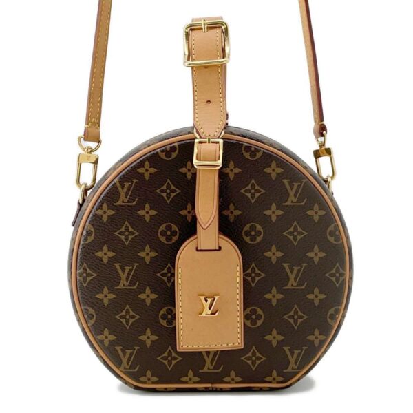 9751415 01 Louis Vuitton Monogram Petite Boite Chapeau 2way Handbag