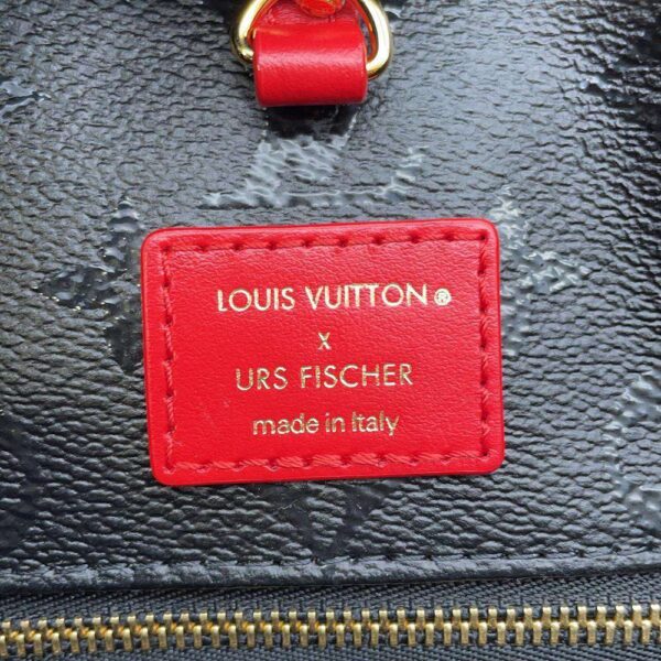 9751484 10 Louis Vuitton Monogram LVXUF On The Go GM Tote Bag Urs Fischer