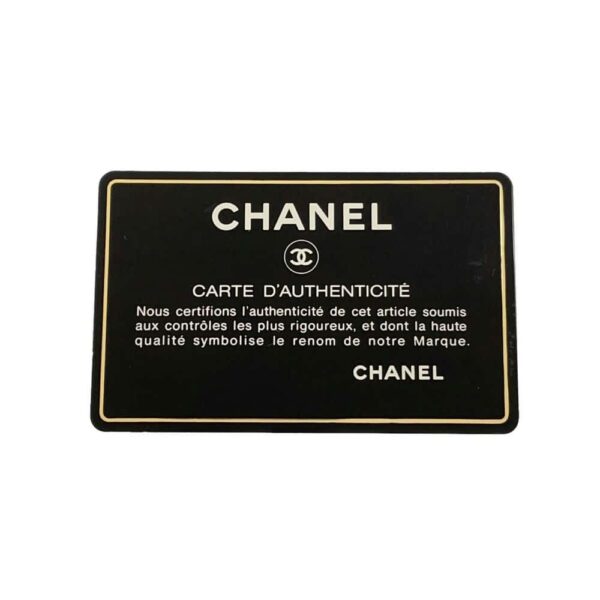 9751668 15 Chanel Matelasse W Face Coco Mark Lambskin Bag Black