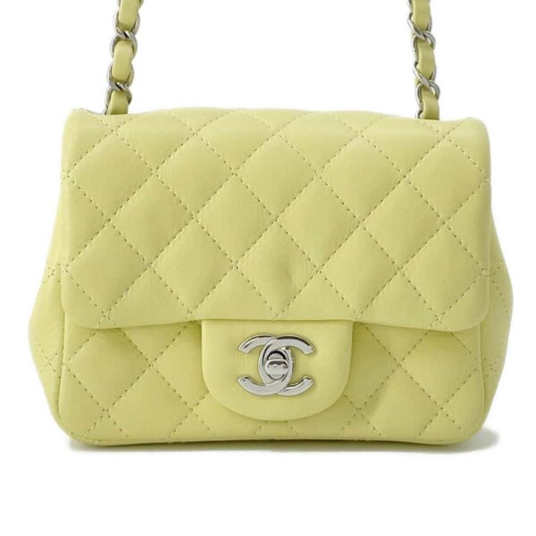 9751675 01 Chanel Matelasse Coco Mark Lambskin Bag