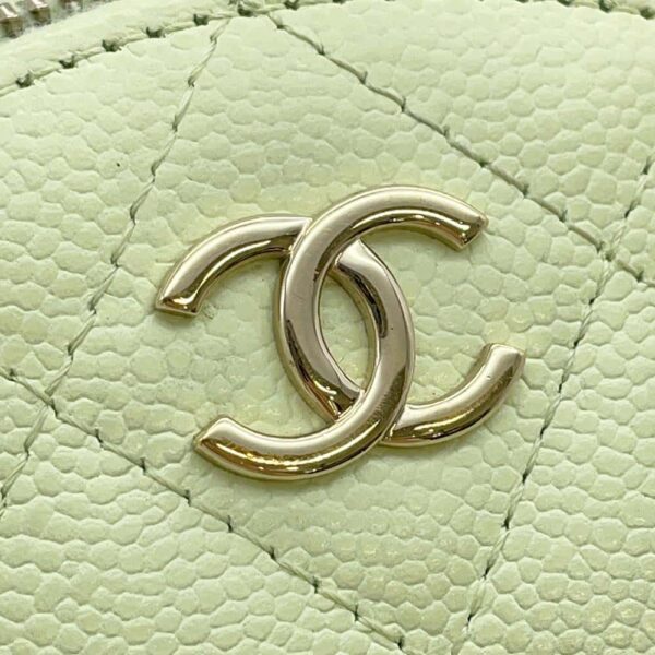 9751699 10 Chanel Small Vanity Case Matelasse Caviar Skin Chain Shoulder Bag