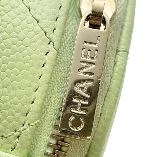 9751699 11 Chanel Small Vanity Case Matelasse Caviar Skin Chain Shoulder Bag