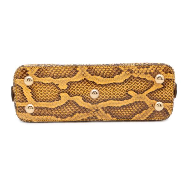 9752146 03 Gucci Horsebit 1955 Python Shoulder Bag