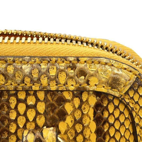 9752146 08 Gucci Horsebit 1955 Python Shoulder Bag