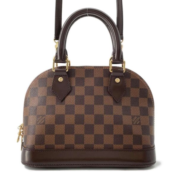 9752306 01 Louis Vuitton Damier Ebene Alma BB 2way Shoulder Bag