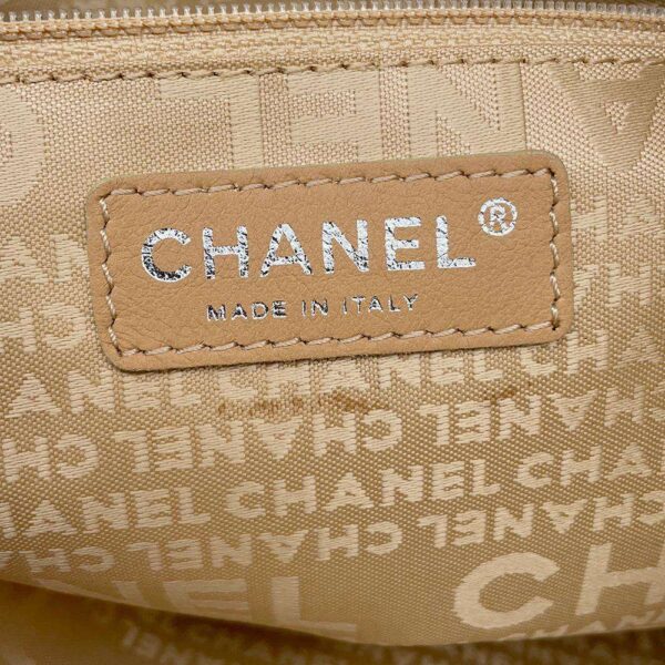 9753020 13 Chanel Clover Charm Tweed Canvas Shoulder Bag