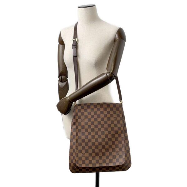 9753372 04 Louis Vuitton Musette Damier Ebene Shoulder Bag