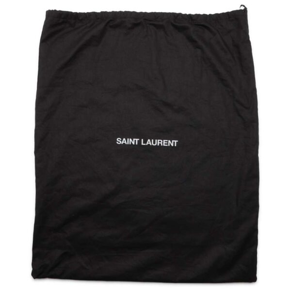 9754133 11 Saint Laurent Paris Tote Bag Rive Gauche Canvas Black