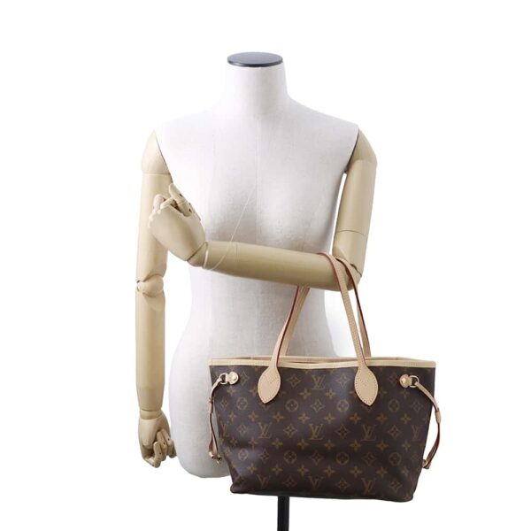 9754584 04 Louis Vuitton Neverfull PM Monogram Tote Bag with Pouch