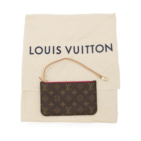 9754584 06 Louis Vuitton Neverfull PM Monogram Tote Bag with Pouch