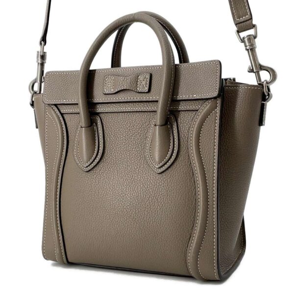 9756830 02 Celine Luggage Nano Shopper 2way Shoulder Bag