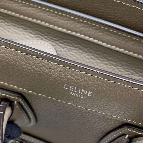 9756830 09 Celine Luggage Nano Shopper 2way Shoulder Bag