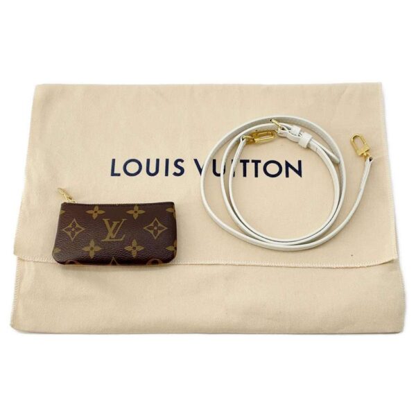 9758650 16 Louis Vuitton Nano Bucket Monogram Handbag 2way White