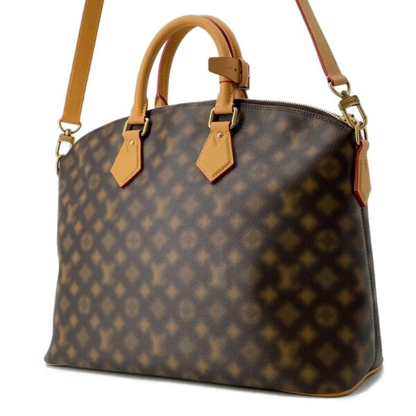 9760493 02 Louis Vuitton Neo Lockit MM Monogram Handbag