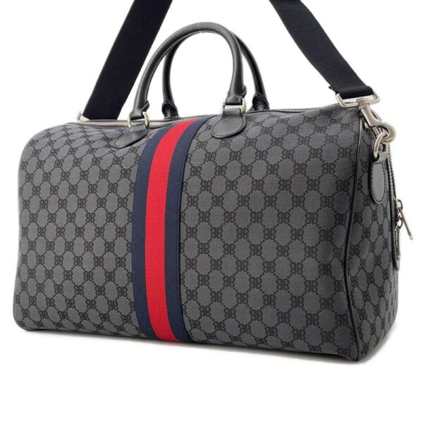 9761094 02 Balenciaga The Hacker Project Duffle Medium Gucci 2way Bag Black