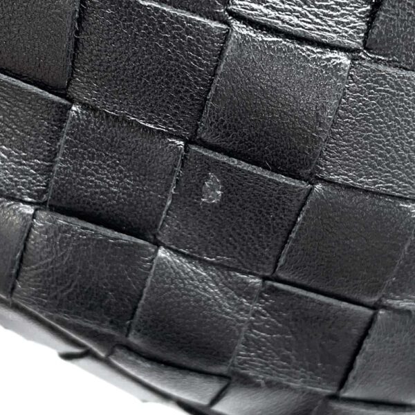 9764552 09 Bottega Veneta Mini Jodi Lambskin Intrecciato Handbag Black