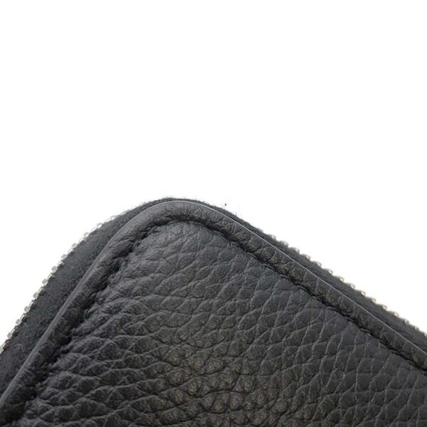 9768253 09 Christian Dior CD Icon Calfskin Long Wallet Black