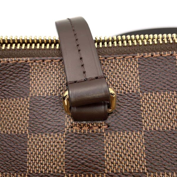 9772830 12 Louis Vuitton Jena PM Damier Ebene Tote Bag