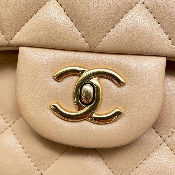 9778436 08 Chanel Matelasse 30 Coco Mark Lambskin Chain Shoulder Bag