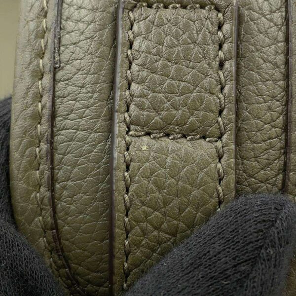 9786639 10 Gucci Jumbo GG Embossed Backpack Khaki