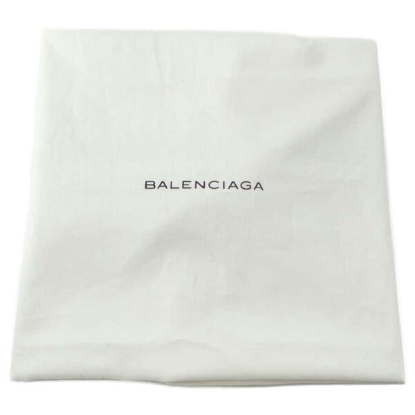 9792135 17 Balenciaga Mirror Jumbo Small Canvas Tote Bag White