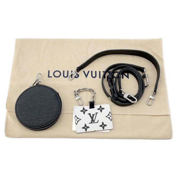 9792241 11 Louis Vuitton Epi Marerini 2way Shoulder Bag Black