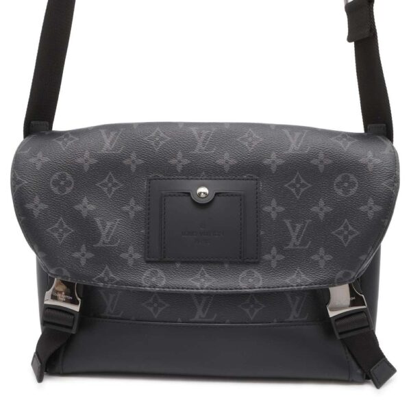 9792364 01 Louis Vuitton Eclipse Messenger Voyage PM Shoulder Bag Black